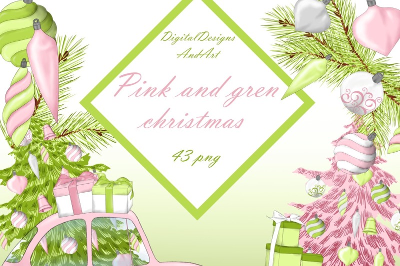 chrustmas-in-pink-and-green