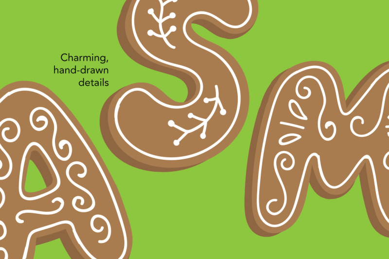 gingerbread-letters