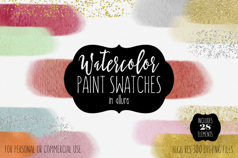 watercolor-paint-brush-rectangle-headers-in-gold-silver-and-autumn-colors