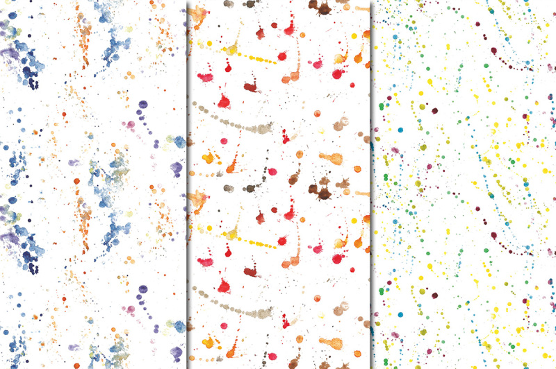 watercolor-splashes-seamless-patterns