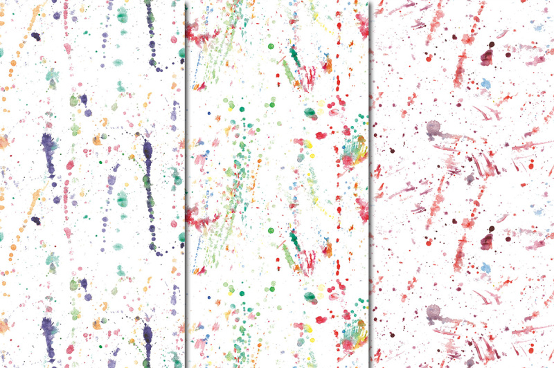 watercolor-splashes-seamless-patterns