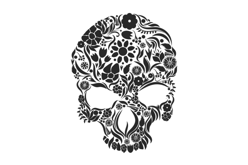 herbs-skull