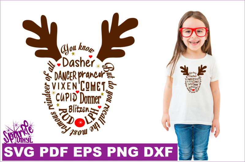 reindeer-names-svg-dxf-pdf-eps-christmas-svg