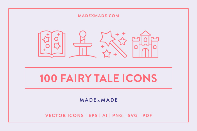line-icons-ndash-fairy-tale