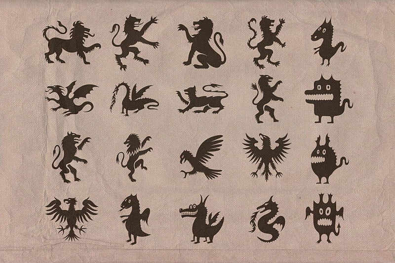 vintage-shapes-fantasy-heraldry