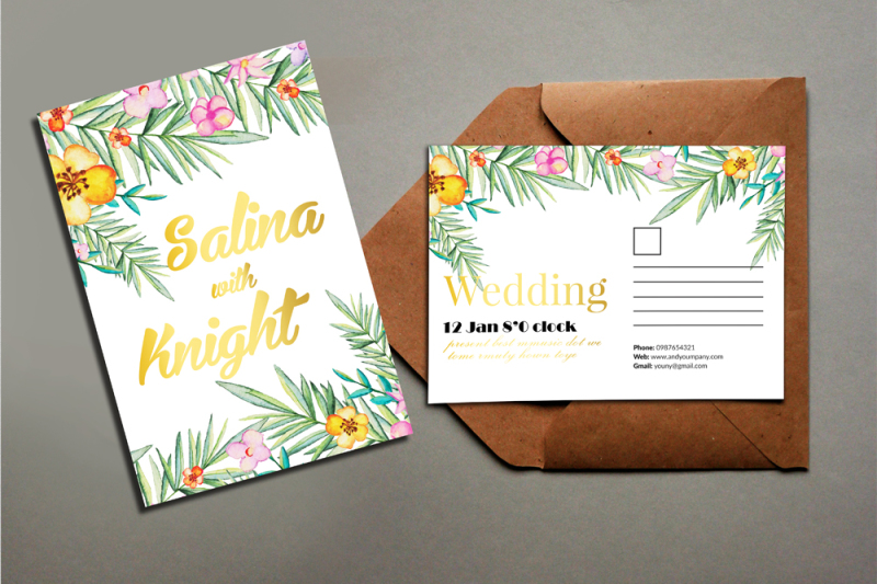 10-floral-wedding-postcard-bundle