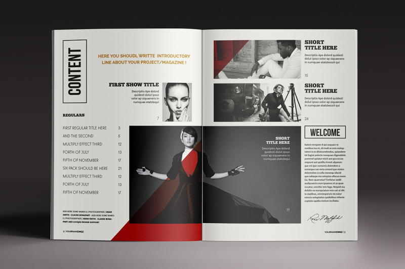 Free Adobe Indesign Magazine Templates