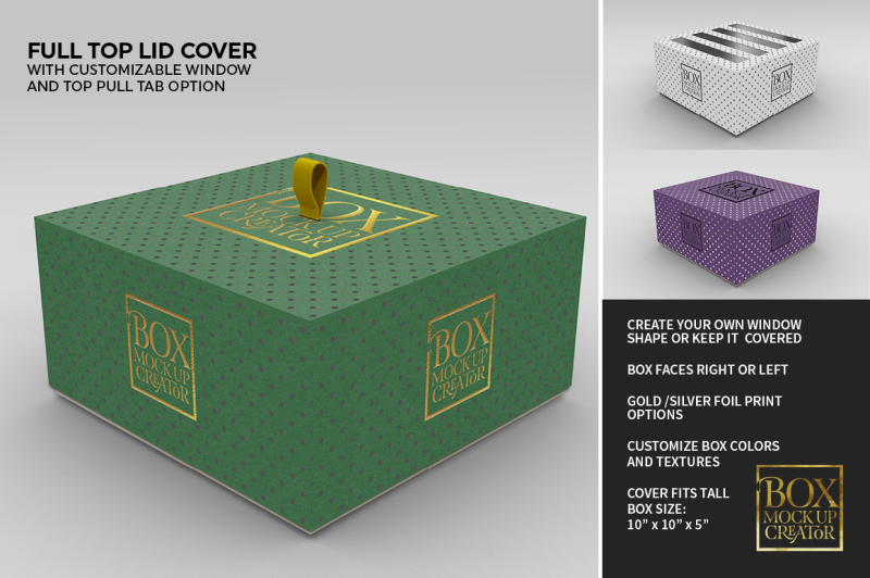 Download Box Mock Up Creator Square Edition By INC Design Studio ...