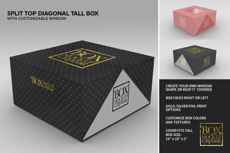 Download Box Mock Up Creator Square Edition By INC Design Studio ...