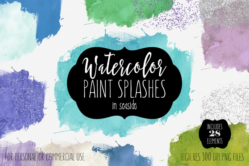 seaside-ocean-colorway-watercolor-paint-brush-stroke-splatters