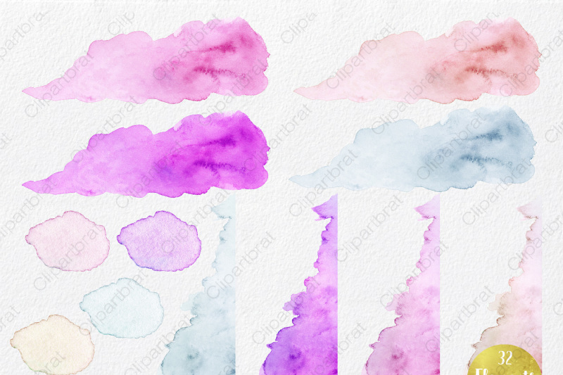 watercolor-paint-forms-shapes-and-background-edges