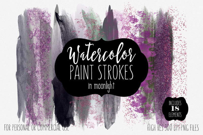 moonlight-watercolor-purple-and-black-brush-paint-strokes-rectangles