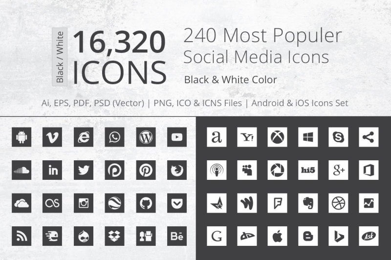 240-square-b-and-w-social-media-icons