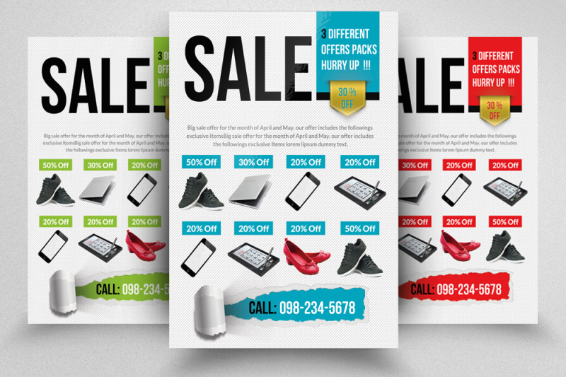 double-sided-product-flyers-ads