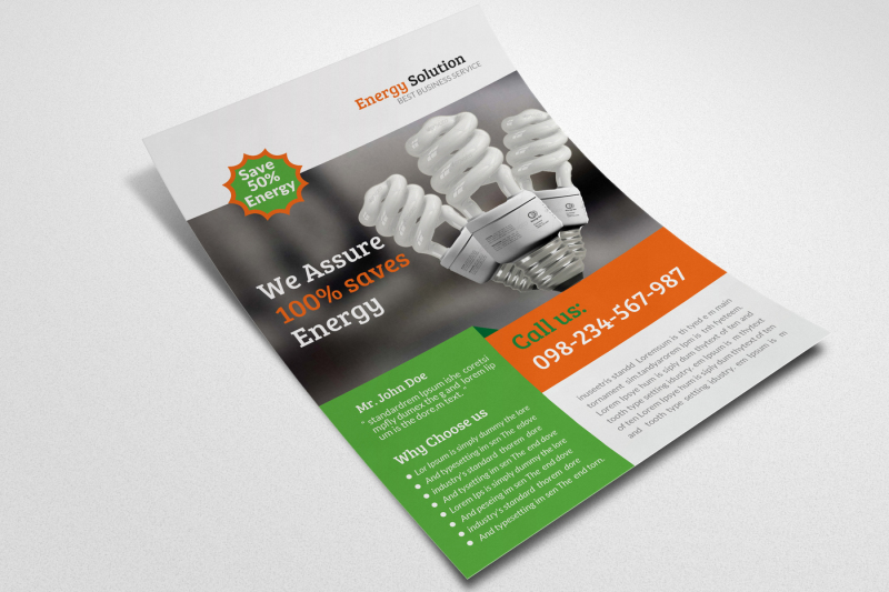green-energy-save-flyer-template