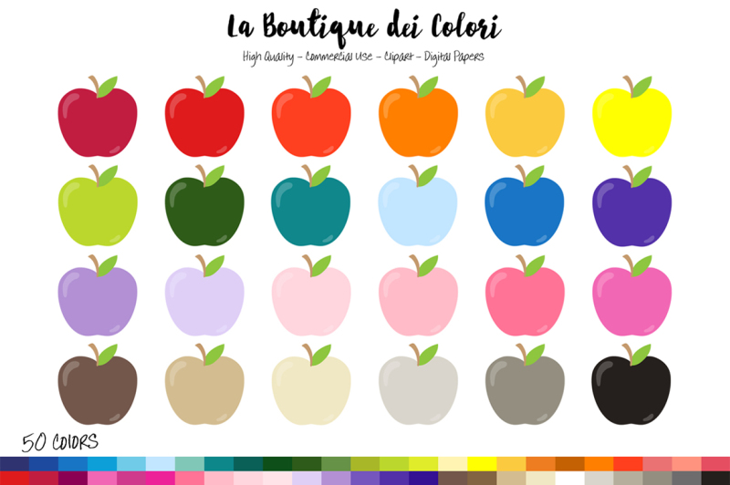 50-rainbow-apple-clip-art
