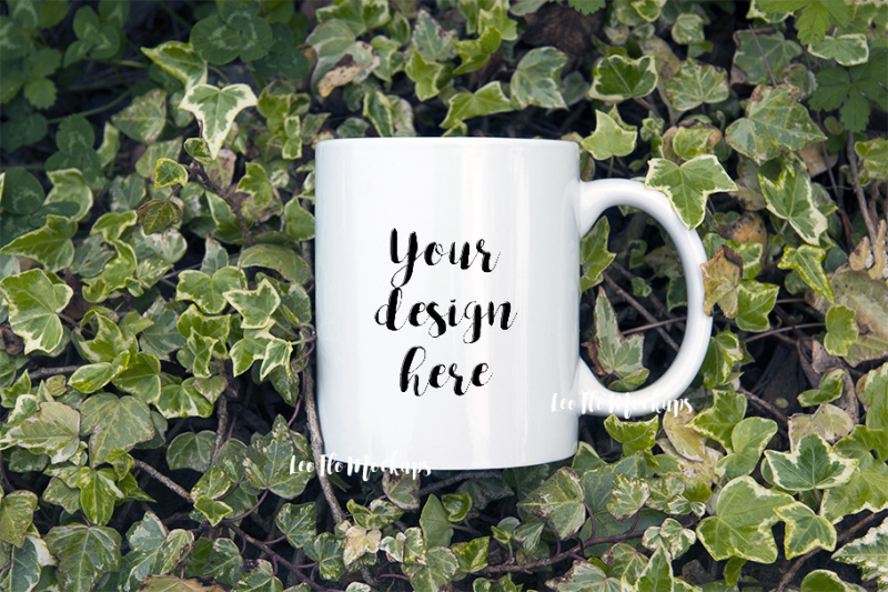 white-coffee-11oz-mug-mockup-green-forest-nature-cup-template-psd-smart