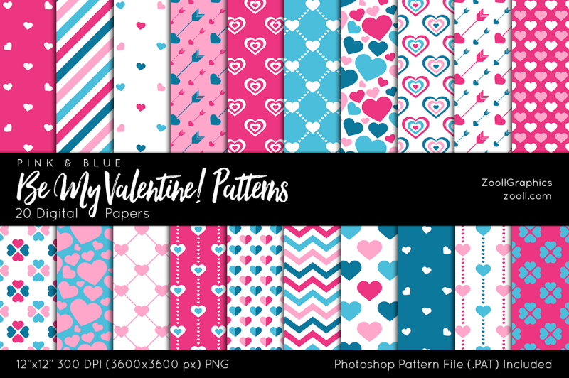 be-my-valentine-pink-and-blue-digital-papers