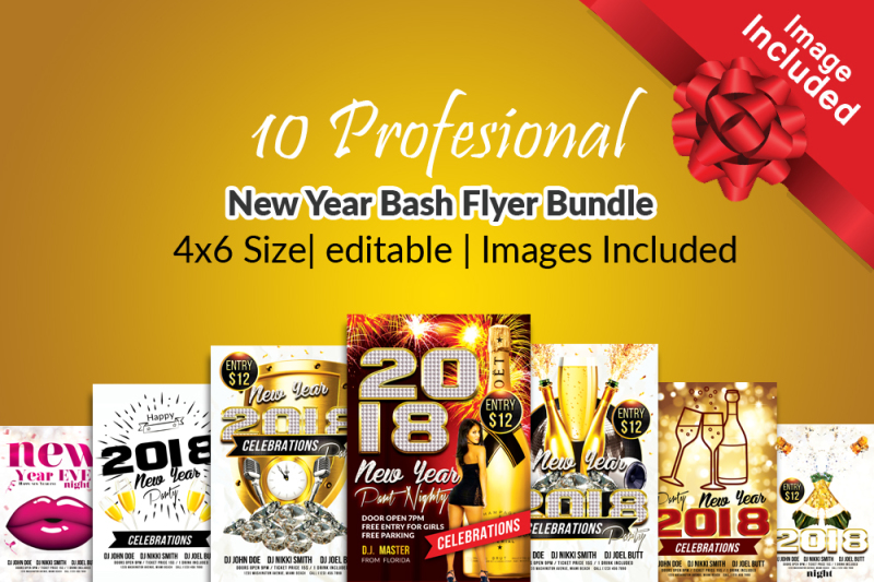 10-happy-new-year-flyers-bundle