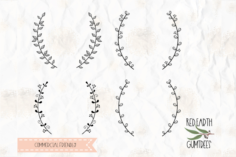 8-pairs-of-hand-drawn-laurel-leaves-cut-file-in-svg-dxf-png-pdf-eps