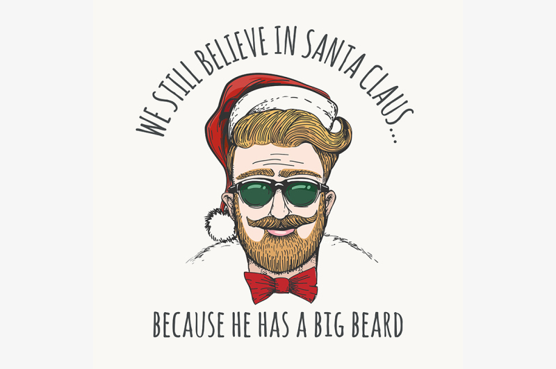 hipster-in-santa-claus-hat