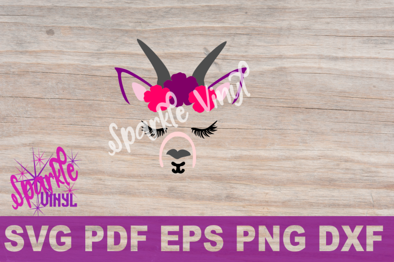 svg-goat-face-flowers-printable-cut-file-svg-dxf-eps-png-eps-for-cricut-and-silhouette-goat-art