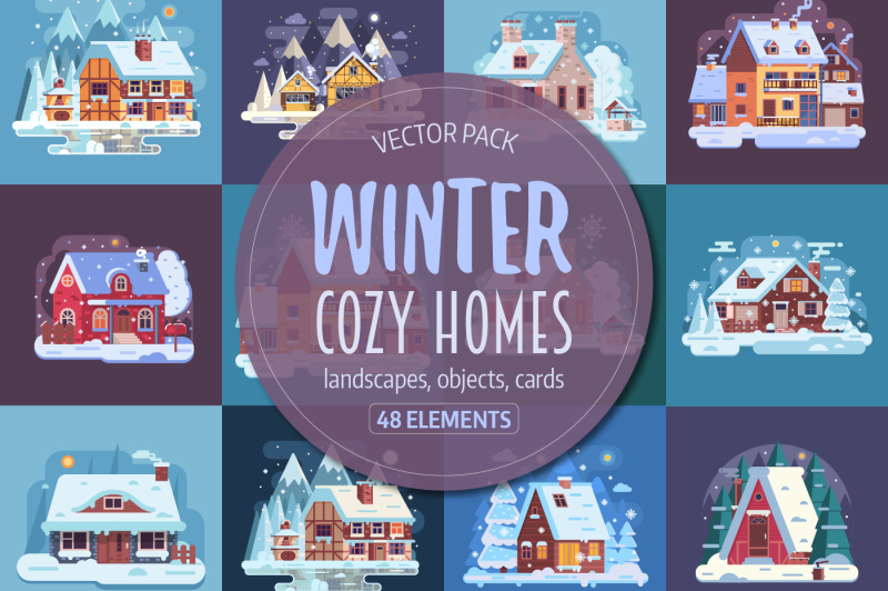 winter-cozy-house-collection
