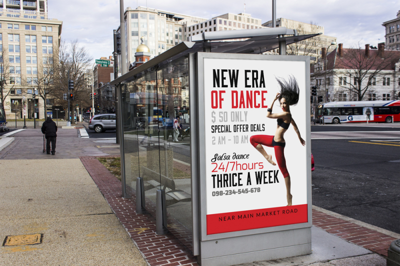 dance-studio-bus-stop-banners