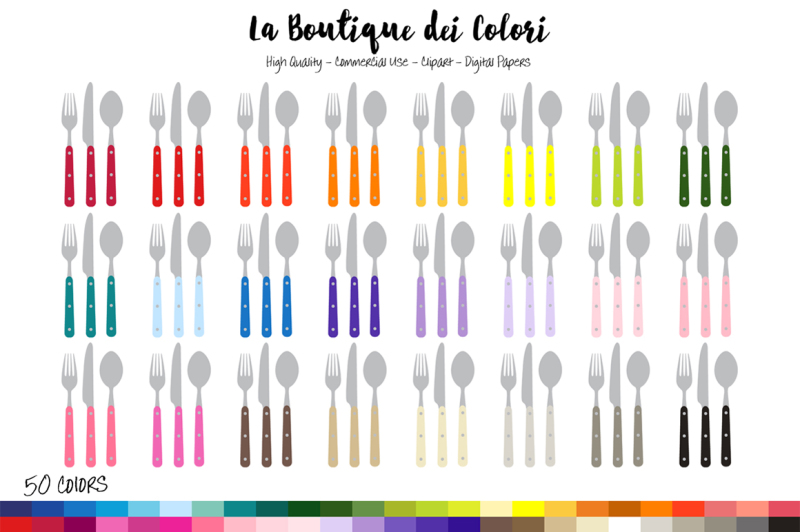 50-rainbow-cutlery-clip-art