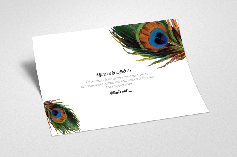 feathery-wedding-invitaion-cards