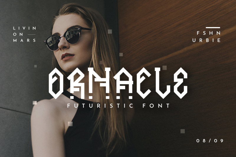 ornacle-futuristic-font