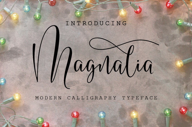 magnalia-font-script