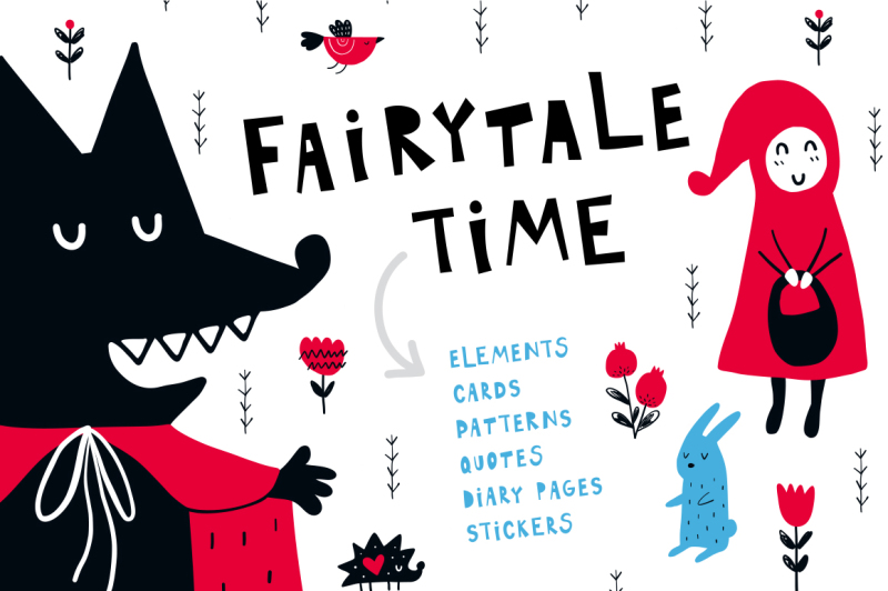 fairytale-time-clipart-collection