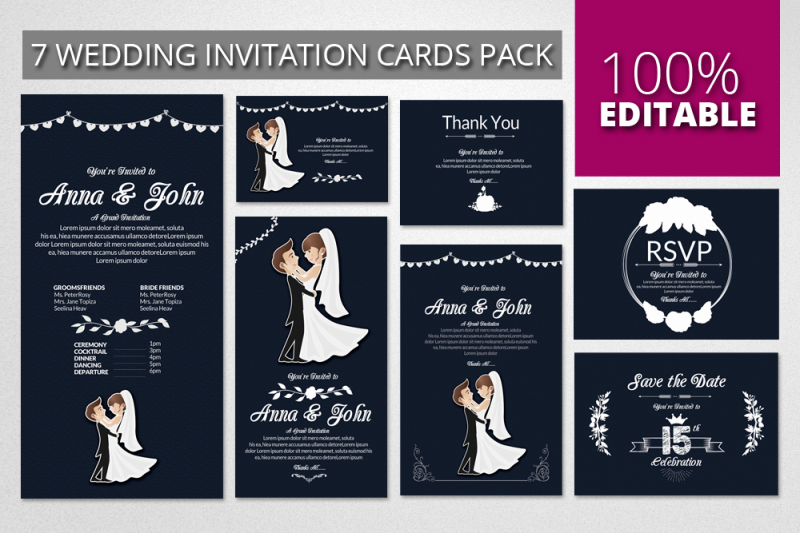 wedding-invitaion-cards-pack