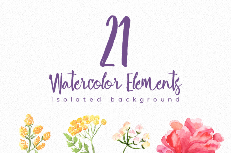 set-of-watercolor-flowers