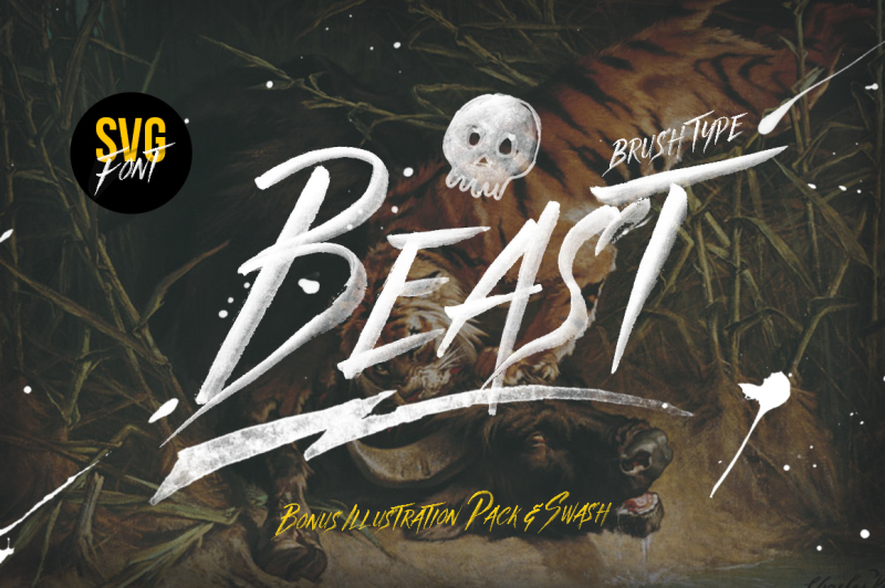 beast-svg-font-and-graphics-pack