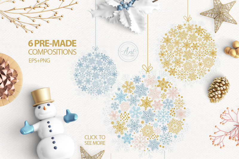 sparkling-snowflakes-collection