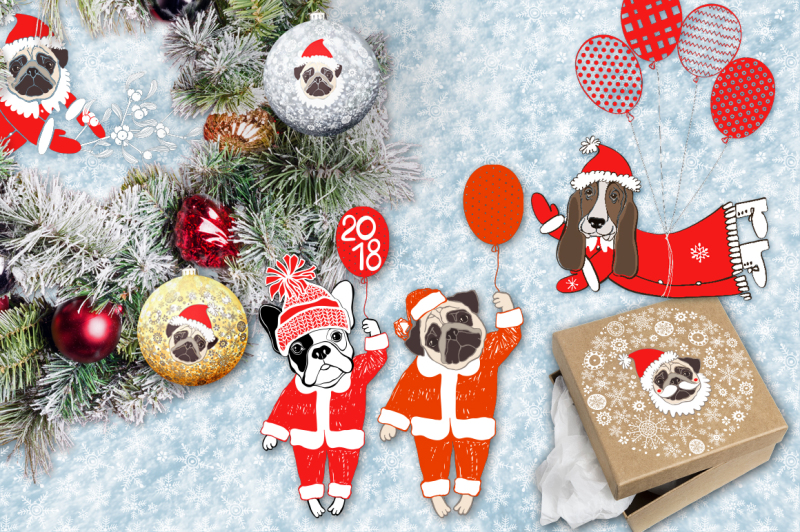 new-year-s-mr-pug-and-his-friends