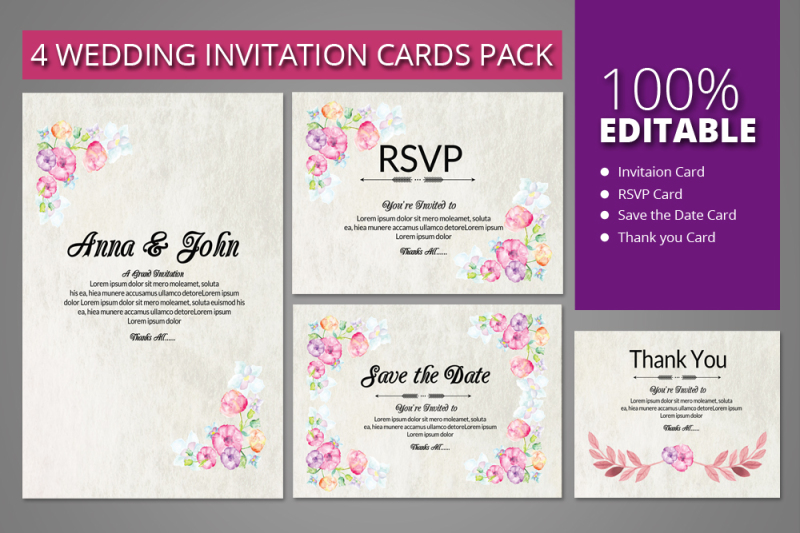 wedding-invitaion-cards-pack