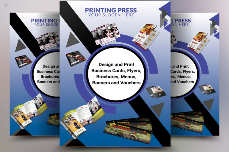 printing-press-flyer-template