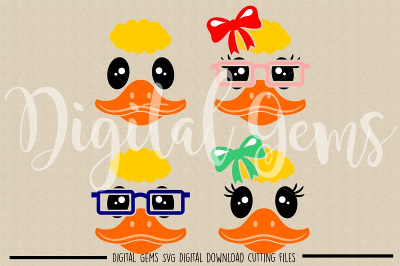 duck-faces-svg-dxf-eps-png-files