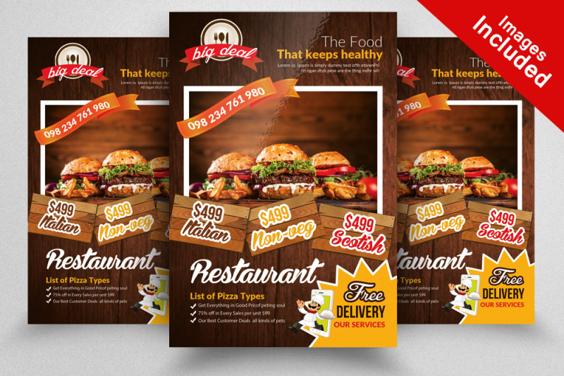 burger-resaurant-ads-flyers