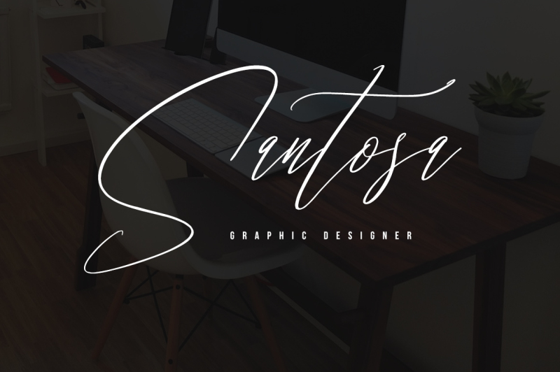 santashoes-typeface