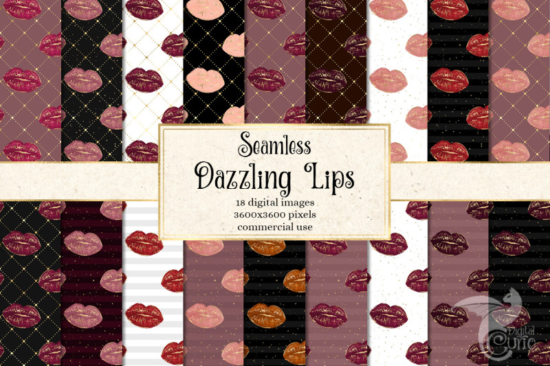 dazzling-lips-digital-paper