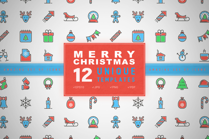 merry-christmas-icons-set-concept