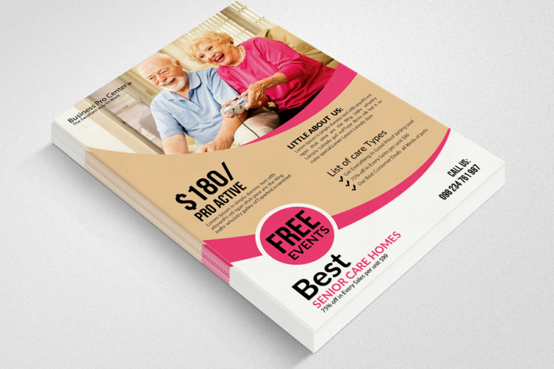 senior-care-flyer-template