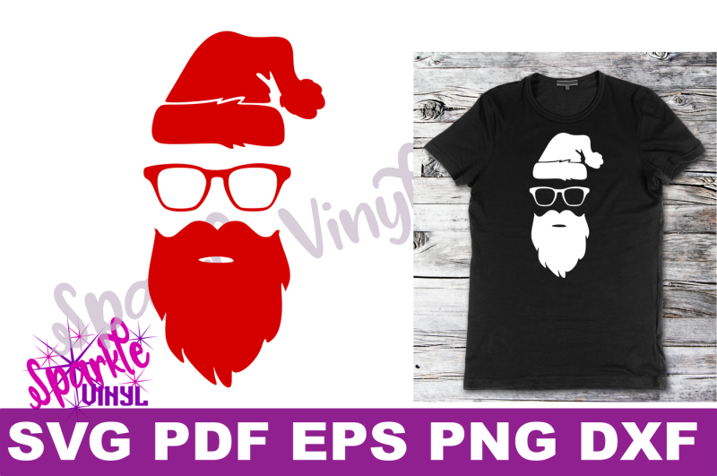 svg-hipster-christmas-santa-shirt-sign-stencil-decal-printable-or-svg-cut-file-dxf-eps-png-pdf-for-cricut-or-silhouette