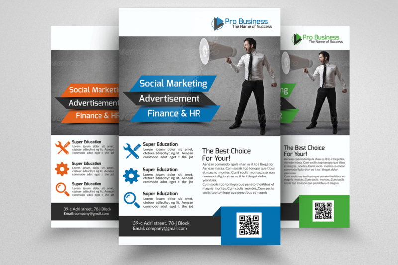 business-marketing-consultant-flyers