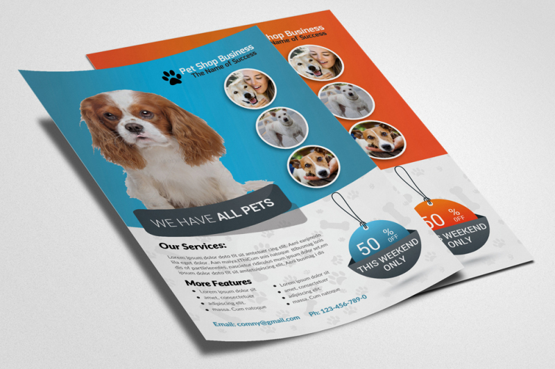 pet-shop-business-flyers