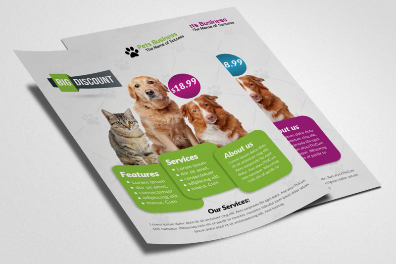 pet-shop-business-flyers